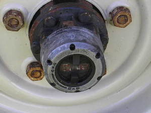 Series Land Rover freewheel hub