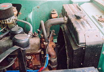 Series Land Rover radiator