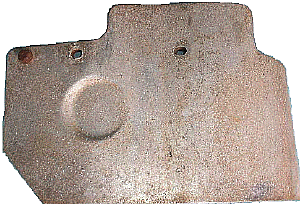 Series Land Rover heat shield