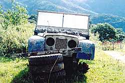 Unrestored Series I Land Rover